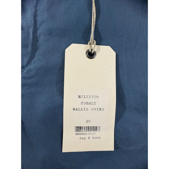 Rag & Bone Wallis Chino Pants size 30 color cobalt NWT - Picture 5 of 8